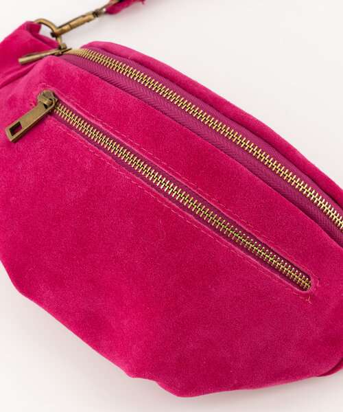 Quinty - Suede - Bum bags - Pink - Fucshia D16 - Gold