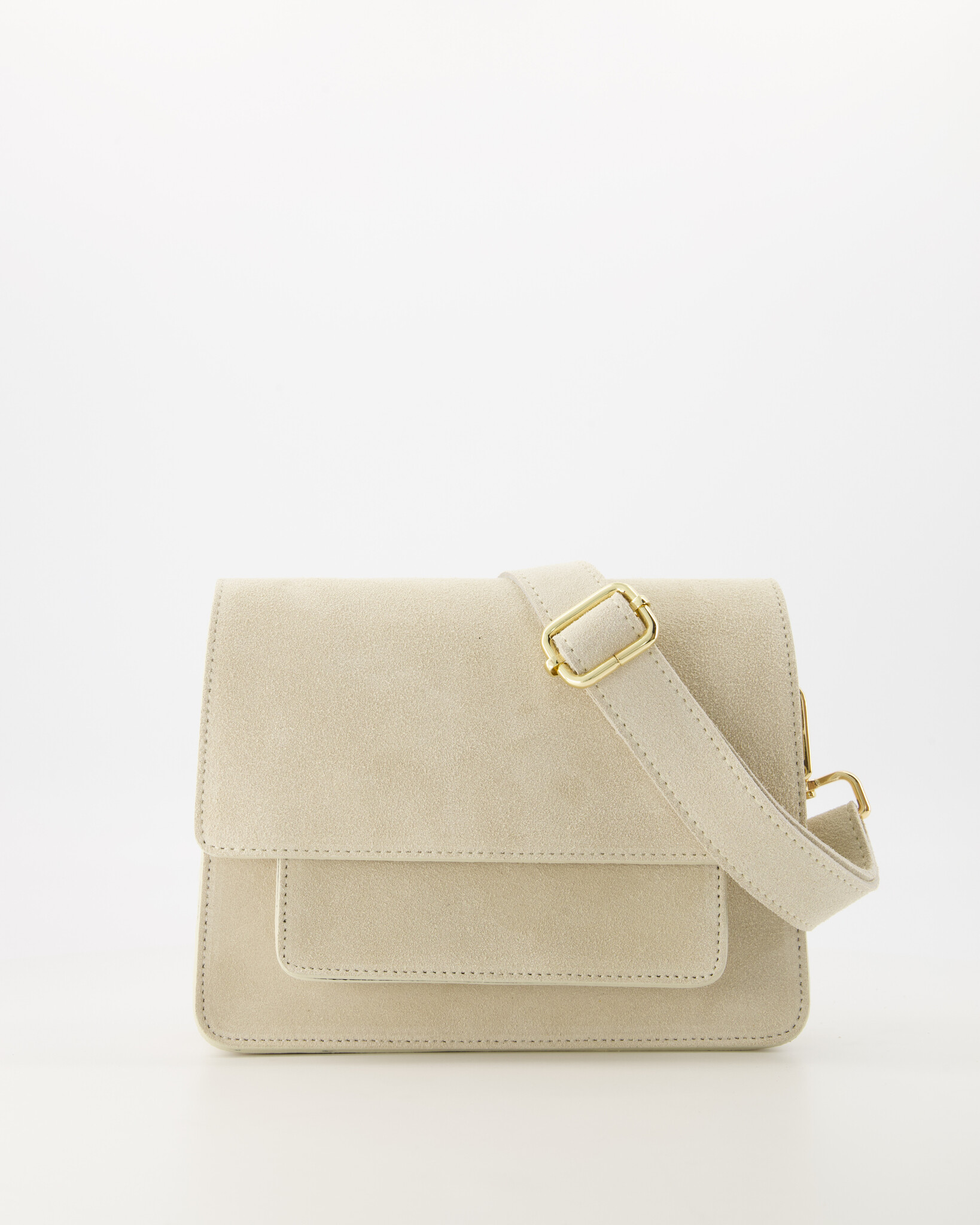 Crossbody bags Fenna Suede Crossbody bags Beige Ecru 02