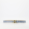 Eline -  - Belts with buckles - Blue - Jeansblauw 48 - Gold