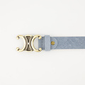 Eline -  - Belts with buckles - Blue - Jeansblauw 48 - Gold