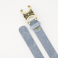Eline -  - Belts with buckles - Blue - Jeansblauw 48 - Gold