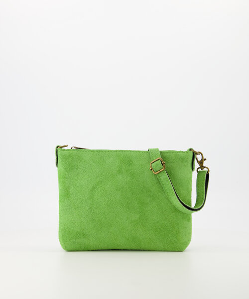 Ariel - Suede - Crossbody bags - Green - D08B - Bronze