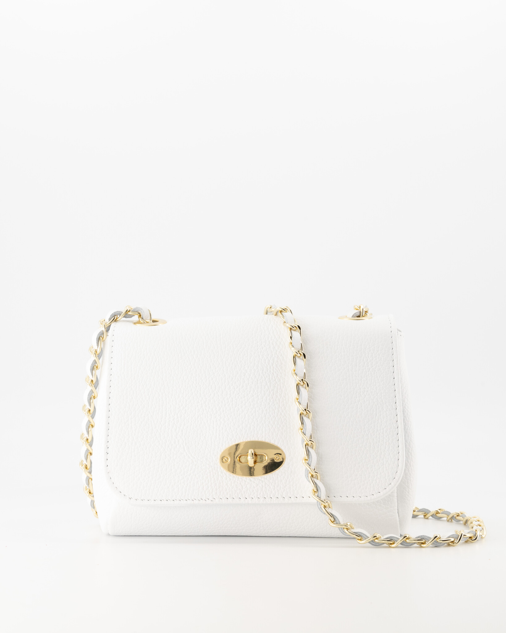 Crossbody bags Nina Classic Grain Crossbody bags White D01 Gold Teatro Fashion