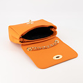 Nina - Classic Grain - Crossbody bags - Orange - D29 - Gold