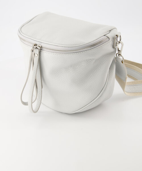 Romsa - Classic Grain - Crossbody bags - Grey - T4104 - HALF - Silver