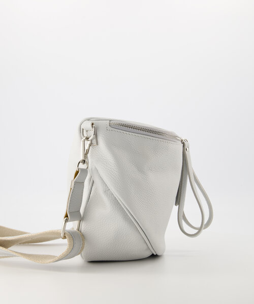 Romsa - Classic Grain - Crossbodytassen - Grijs - T4104 - HALF - Zilverkleurig