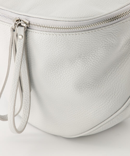 Romsa - Classic Grain - Crossbodytassen - Grijs - T4104 - HALF - Zilverkleurig