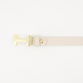 Hera Small - Classic Grain - Belts with buckles - Ecru - D37 - Gold