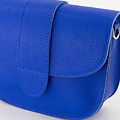 Maan - Classic Grain - Crossbodytassen - Blauw - Kobaltblauw T3949 - Bronskleurig