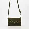 Nieuw Laura - Suede - Crossbody bags - Green - 49 - Gold