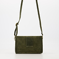 Nieuw Laura - Suede - Crossbodytassen - Groen - 49 - Goudkleurig