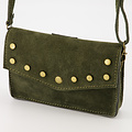 Nieuw Laura - Suede - Crossbodytassen - Groen - 49 - Goudkleurig