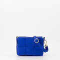 Steef - Classic Grain - Crossbodytassen - Blauw - Dazzling Blue T3949 - Goudkleurig