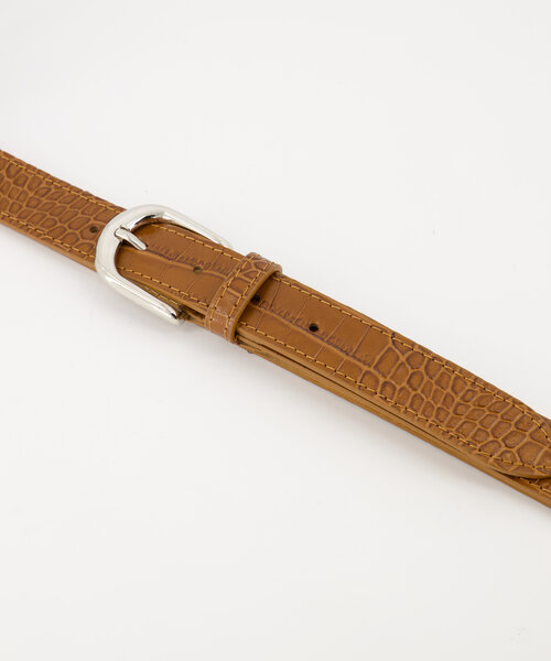 Suus - Croco - Belts with buckles -  -  - Zilverkleurig