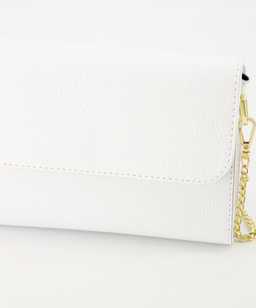Valencia - Classic Grain - Evening bags - White - D01 - Gold