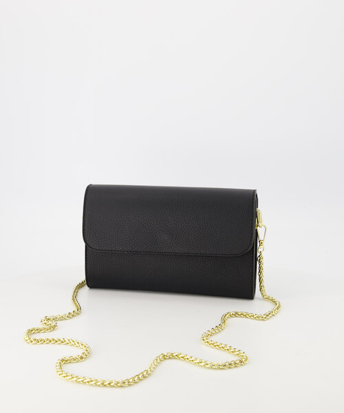 Valencia - Classic Grain - Evening bags - Black - D28 - Gold