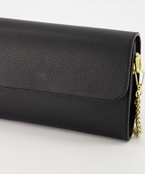 Valencia - Classic Grain - Evening bags - Black - D28 - Gold