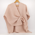 Gina - Knitwear - Poncho's - Roze - 2535 -