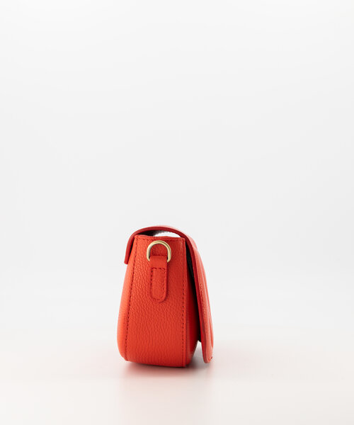 Krista - Classic Grain - Crossbodytassen - Rood - T1644 - Bronskleurig