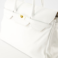Birdie Large - Classic Grain - Hand bags - White - D01 - Gold