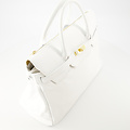 Birdie Large - Classic Grain - Hand bags - White - D01 - Gold