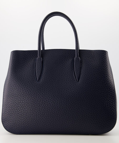 Bara - Large Grain - Handtassen - Blauw - Donkerblauw - Goudkleurig