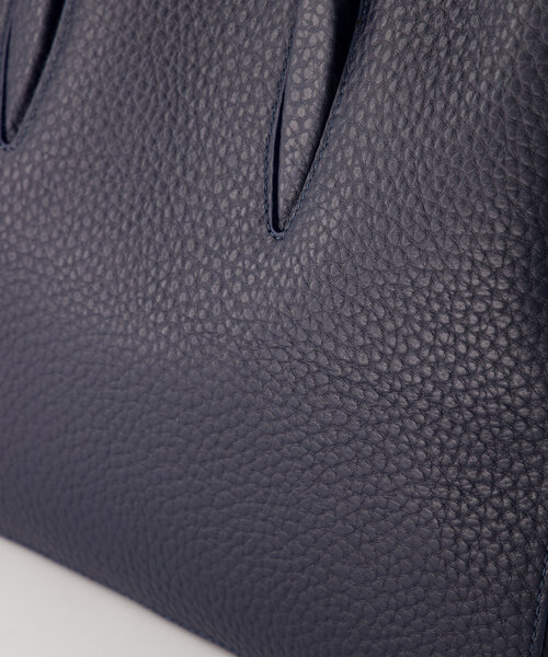 Bara - Large Grain - Handtassen - Blauw - Donkerblauw - Goudkleurig
