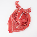 Astrid - Bandana -  - Sjaals met print - Rood -  -