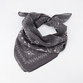 Astrid - Bandana -  - Sjaals met print - Zwart -  -