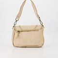 Rebel - Gewassen leer - Crossbody tassen - Zand -  - Bronskleurig