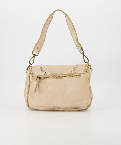 Rebel - Gewassen leer - Crossbody tassen - Zand -  - Bronskleurig