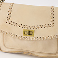 Rebel - Gewassen leer - Crossbody tassen - Zand -  - Bronskleurig