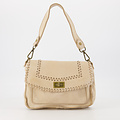 Rebel - Gewassen leer - Crossbody tassen - Zand -  - Bronskleurig