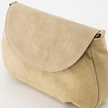 Mirza - Suede - Shoulder bags - Sand - 4 - Gold