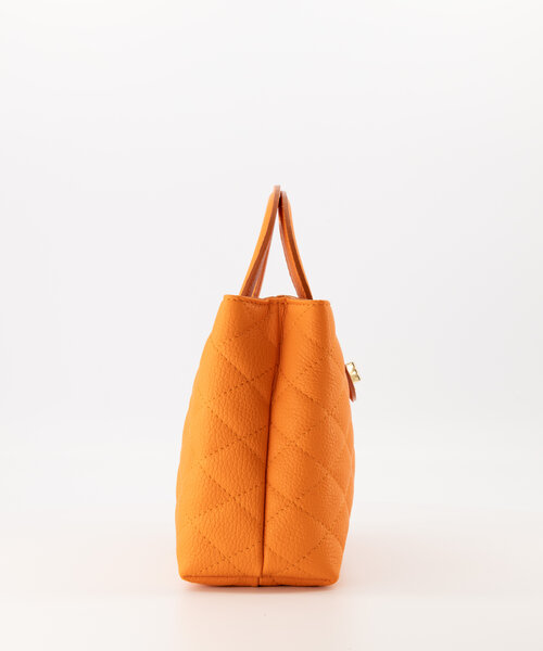 Veronique  - Classic Grain - Hand bags - Orange - D29 - Gold