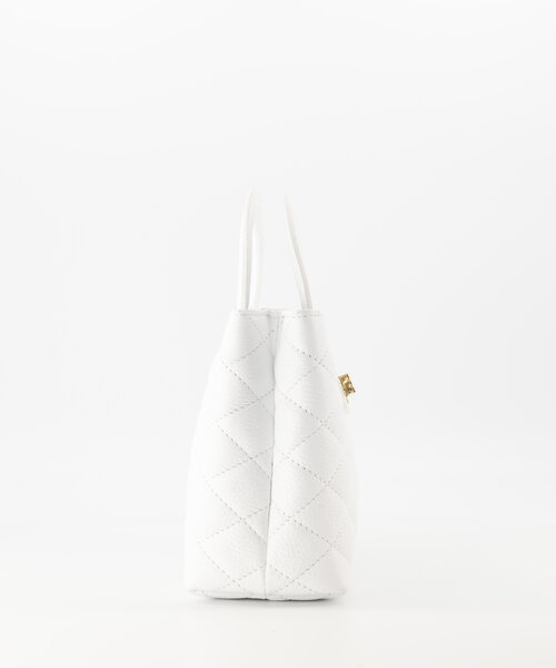 Veronique  - Classic Grain - Hand bags - White - D01 - Gold