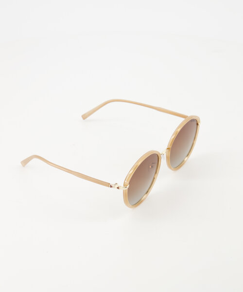 Aspen -  - Sunglasses - Nude -  - Gold