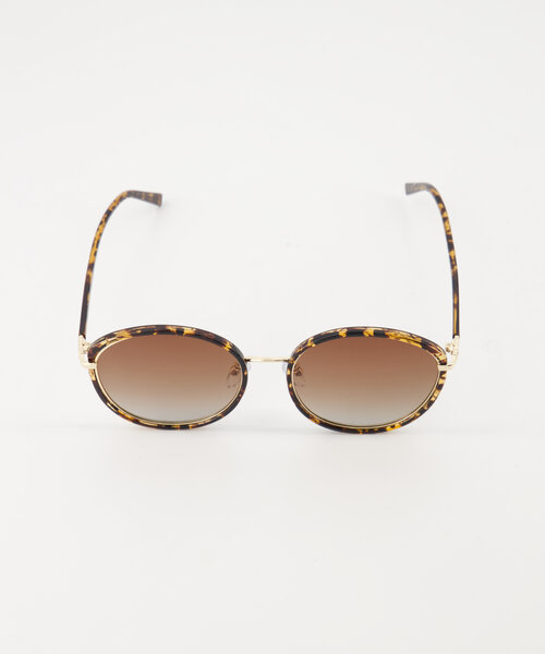 Aspen -  - Sunglasses - Leopard -  - Gold