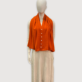 Lois -  - Effen sjaals  - Oranje - Oranje AS752 -