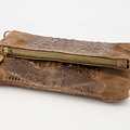 Peyton - Croco - Crossbody bags  - Taupe - 24 - Bronskleurig