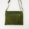 Maddy - Suede - Crossbody bags  - Green - 29 - Bronskleurig