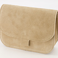 Flora  - Suede - Crossbody bags  - Sand - 4 - Bronskleurig