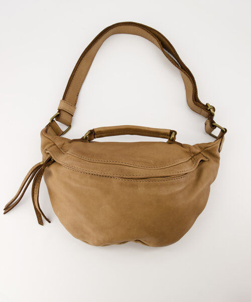 Georgia Plain - Washed - Bum bags - Taupe -  - Bronskleurig