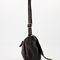 Poms - Washed leather - Crossbody bags - Black -  - Bronze