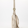 Franka - Washed leather - Crossbody bags - Ecru -  - Bronze