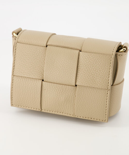 Steef  - Classic Grain - Crossbody bags - Taupe - D05 - Goudkleurig