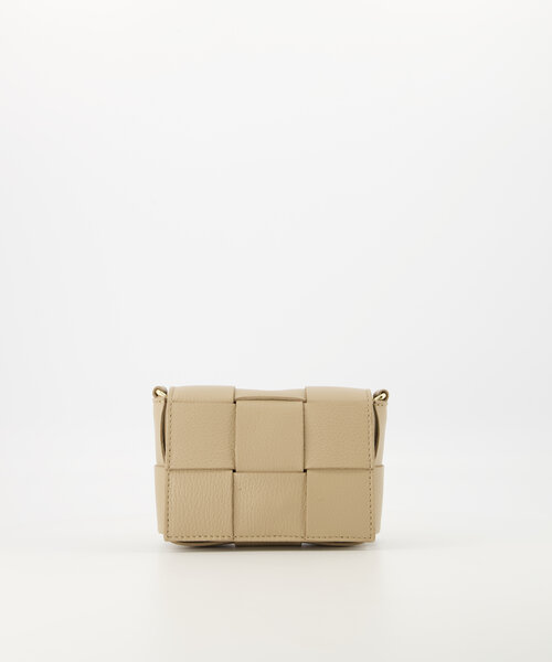 Steef  - Classic Grain - Crossbody bags - Taupe - D05 - Goudkleurig