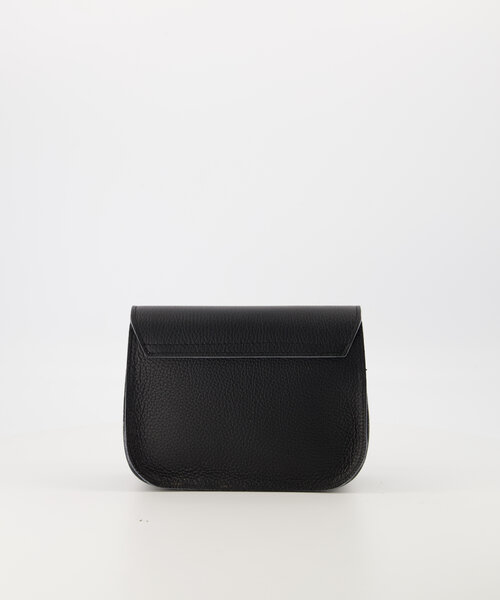 Flora  - Classic Grain - Crossbody tassen - Zwart - D28 - Bronskleurig