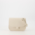 Flora  - Classic Grain - Crossbody bags - Ecru - D37 - Bronze