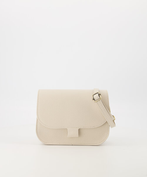 Flora  - Classic Grain - Crossbody tassen - Ecru - D37 - Bronskleurig